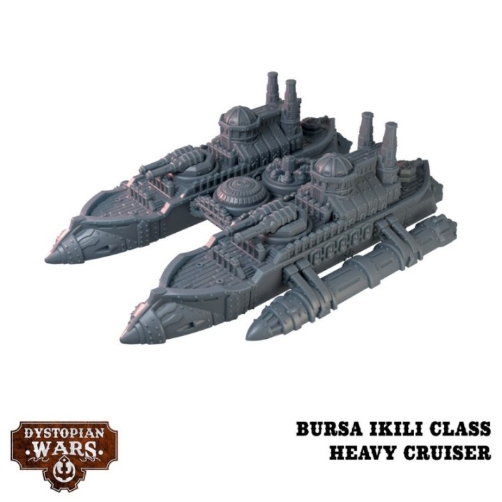 Dystopian Wars - Sultanate Starter Set - Faction Battlefleet
