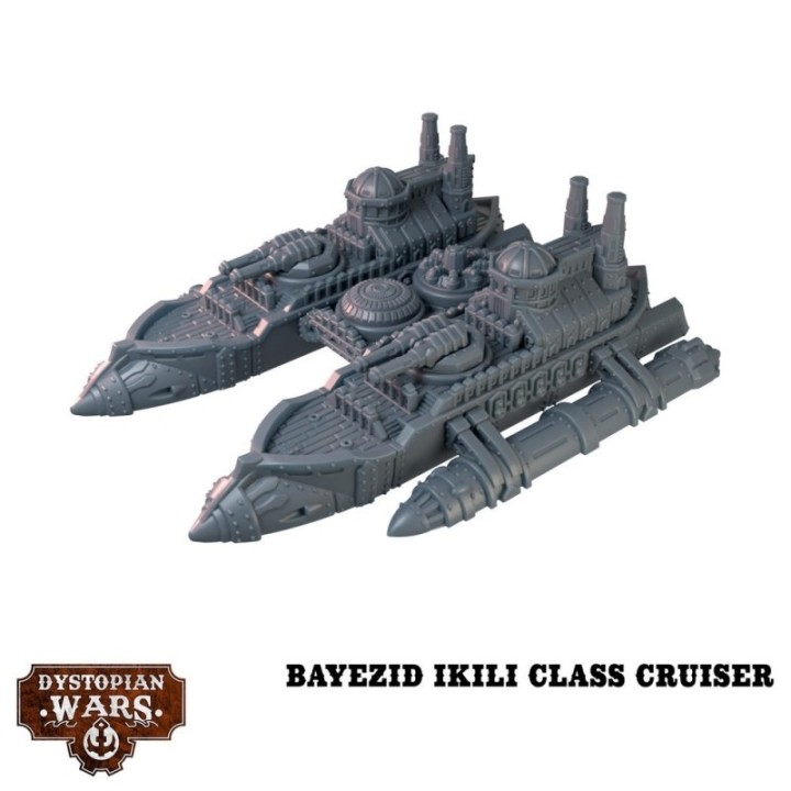 Dystopian Wars - Sultanate Starter Set - Faction Battlefleet