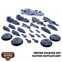 Dystopian Wars - Empire Starter Set - Faction Battlefleet