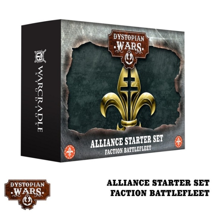 Figurines de l'Alliance Starter Set pour Dystopian Wars (Warcradle Studios)