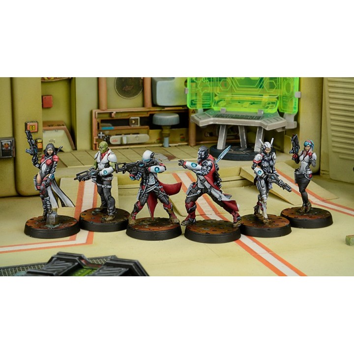 Infinity (Corvus Belli) - Starter Pack Nomades - Bakunin Jurisdictional Command