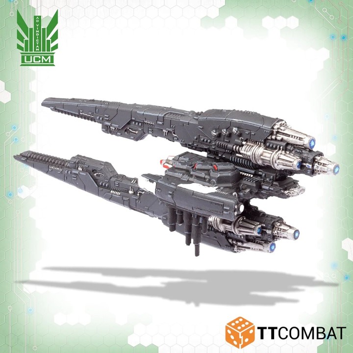 Dropfleet Commander - UCM Havana Destroyers