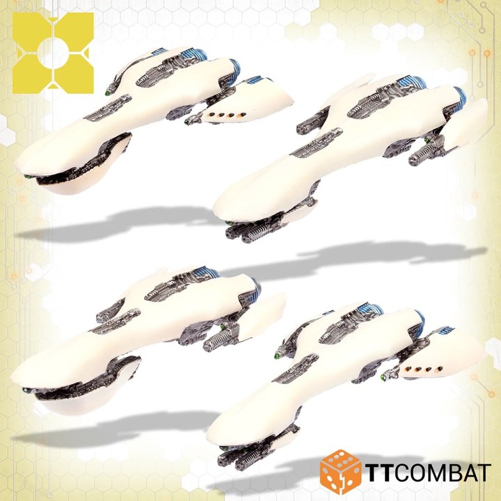 Dropfleet Commander - PHR Electra Destroyers