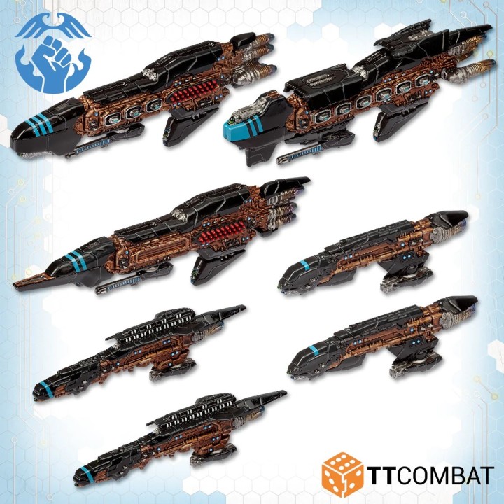 Dropfleet Commander - Resistance Starter Fleet