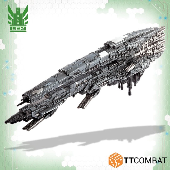 Dropfleet Commander - UCM Battlecruiser Johannesburg/Perth