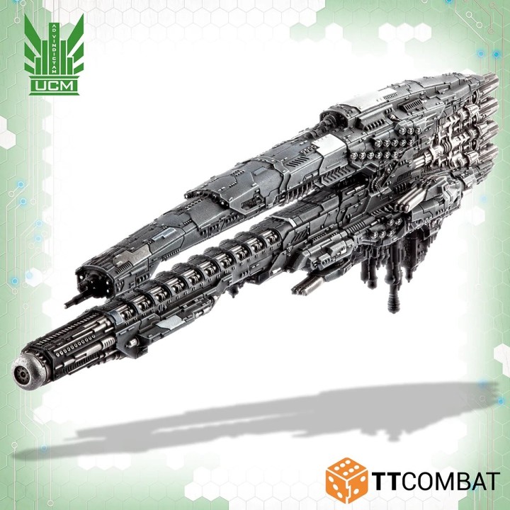 Dropfleet Commander - UCM Battlecruiser Johannesburg/Perth