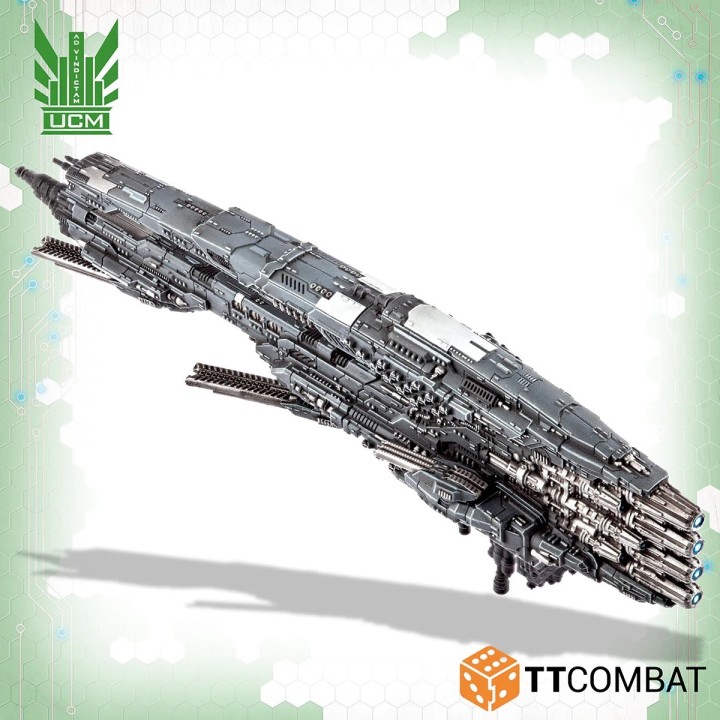 Dropfleet Commander - UCM Battlecruiser Johannesburg/Perth