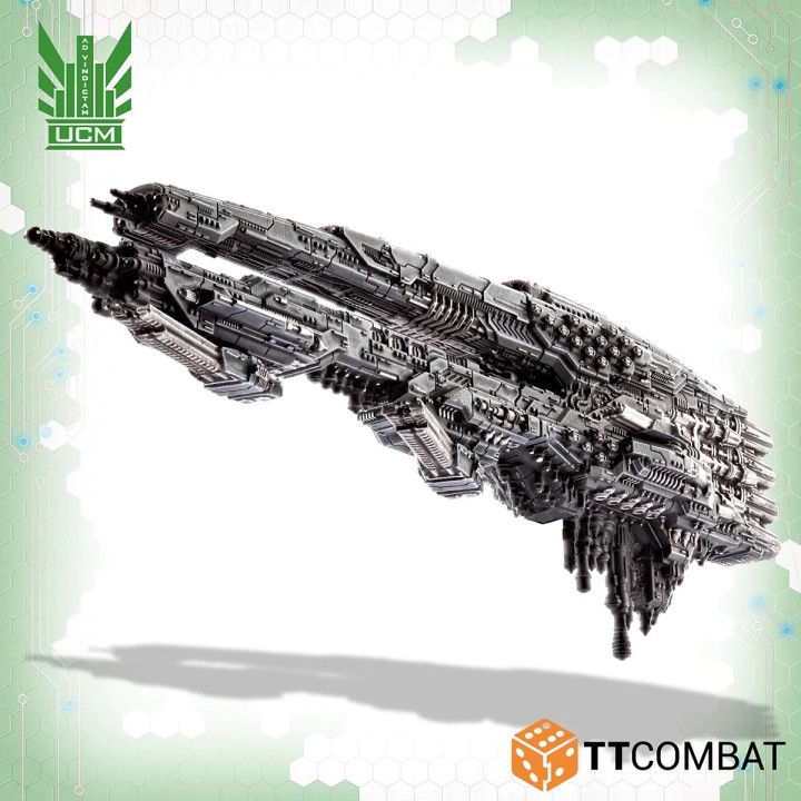 Dropfleet Commander - UCM Battlecruiser Johannesburg/Perth