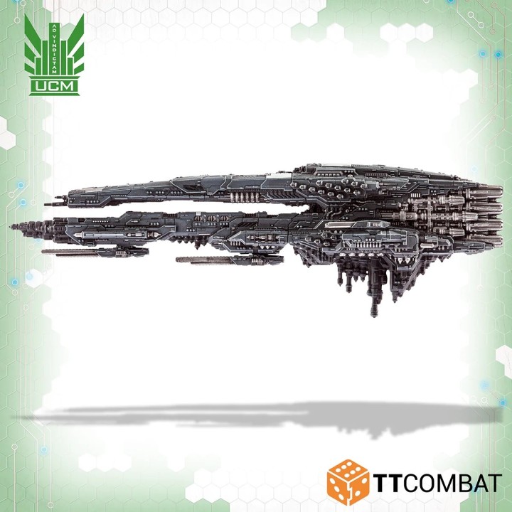 Dropfleet Commander - UCM Battlecruiser Johannesburg/Perth