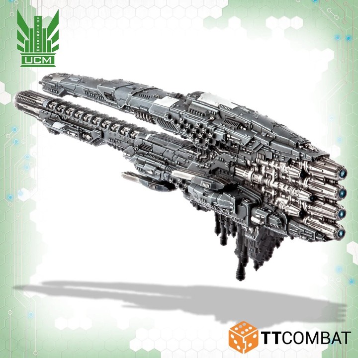 Dropfleet Commander - UCM Battlecruiser Johannesburg/Perth