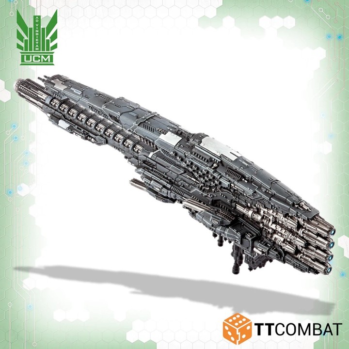 Dropfleet Commander - UCM Battlecruiser Johannesburg/Perth