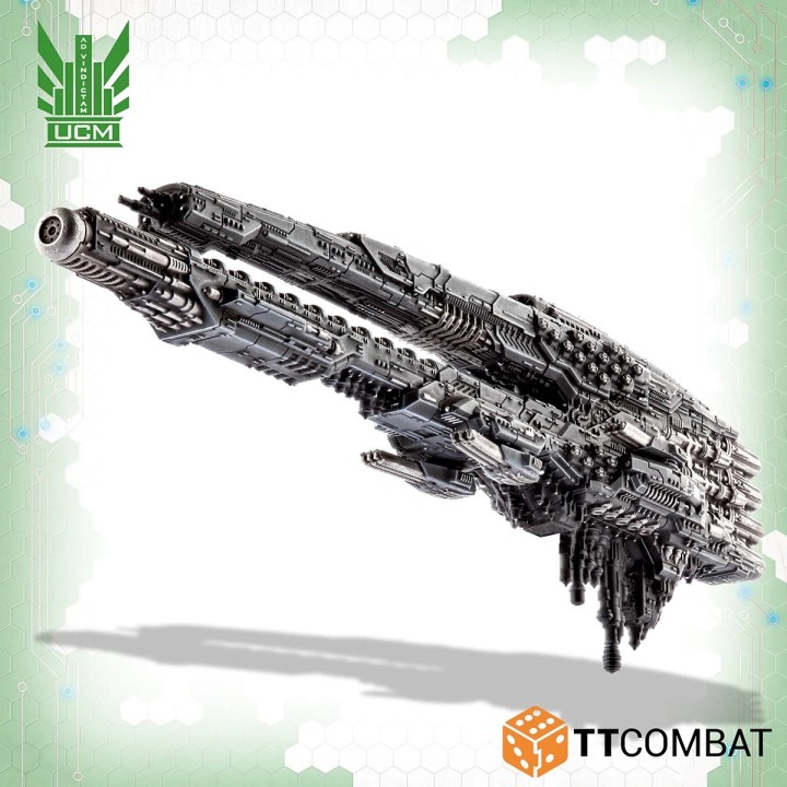 Dropfleet Commander - UCM Battlecruiser Johannesburg/Perth
