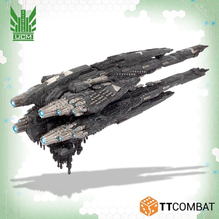 Dropfleet Commander - UCM London Dreadnought