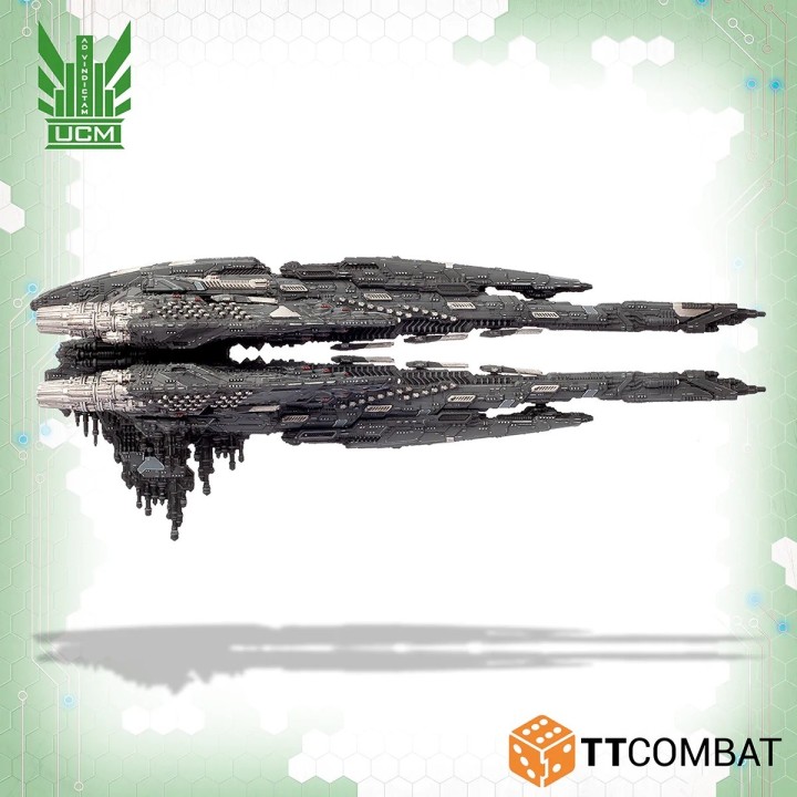 Dropfleet Commander - UCM London Dreadnought
