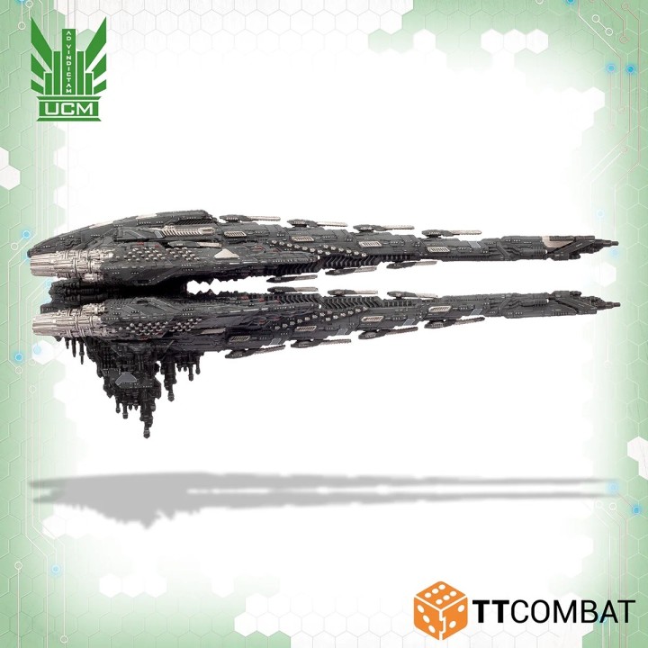 Dropfleet Commander - UCM London Dreadnought