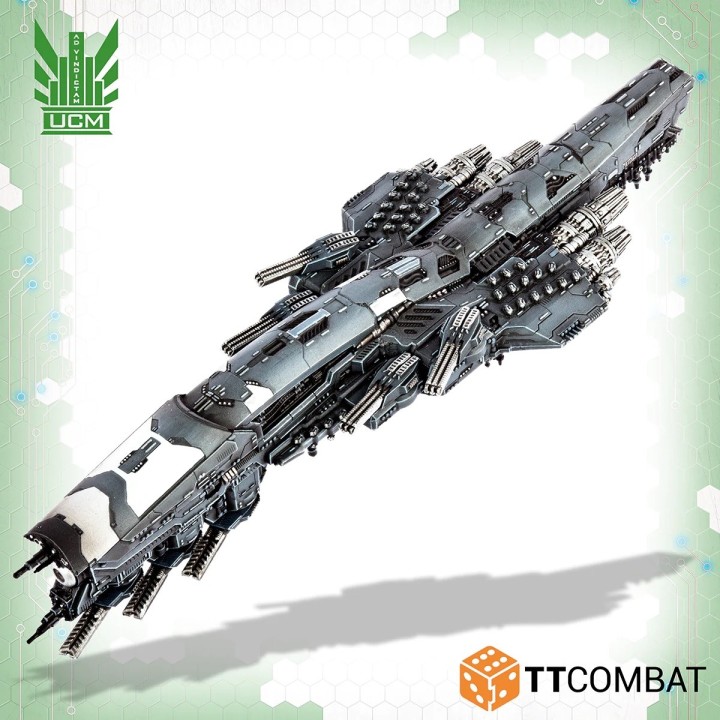 Dropfleet Commander - UCM Battleship Blister
