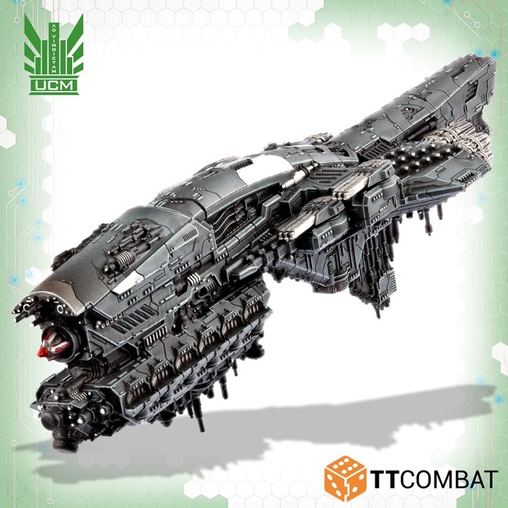 Dropfleet Commander - UCM Battleship Blister