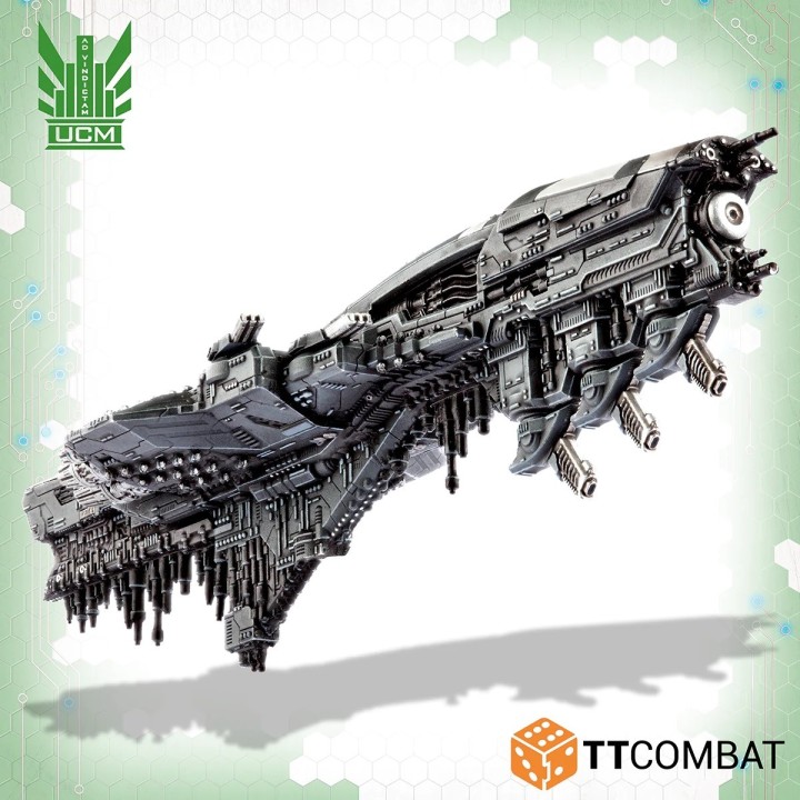 Dropfleet Commander - UCM Battleship Blister
