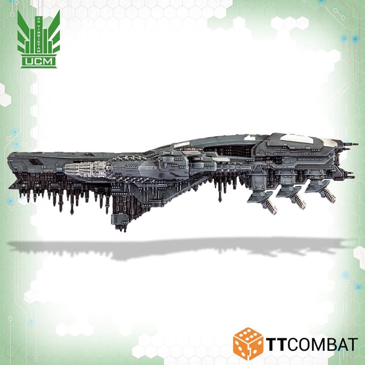 Dropfleet Commander - UCM Battleship Blister
