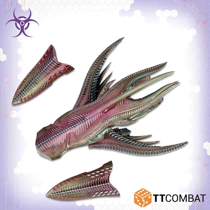 Dropfleet Commander - Scourge Battlecruiser - Akuma / Banshee