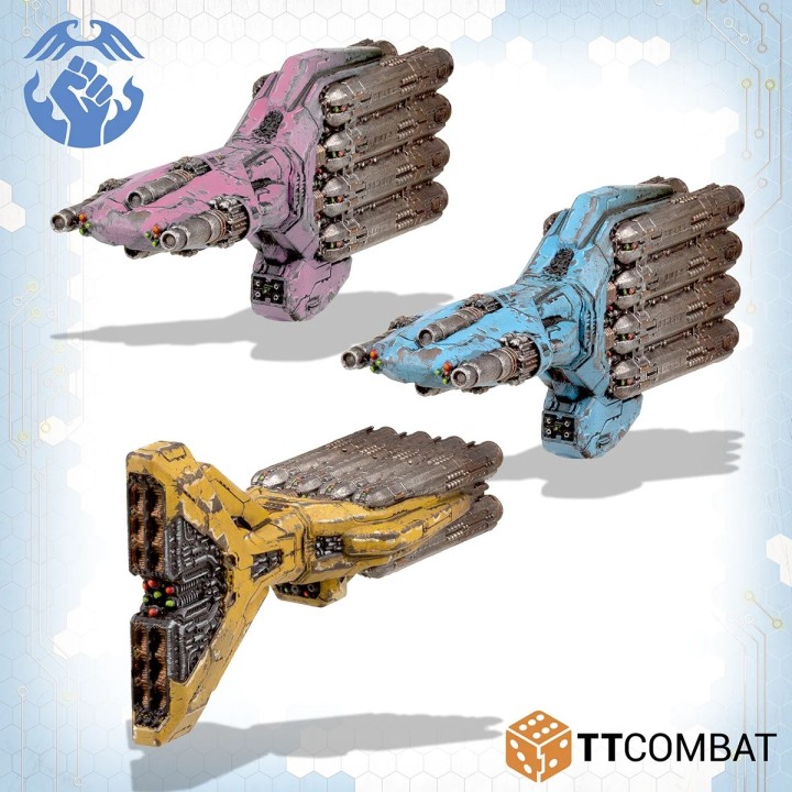 Dropfleet Commander - Resistance Sagittarii Cutters