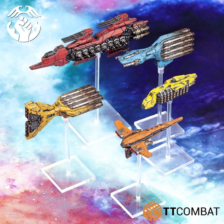 Dropfleet Commander - Resistance Sagittarii Cutters