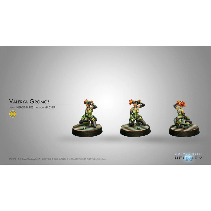 Infinity (Corvus Belli) - Valerya Gromoz