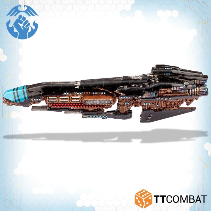 Dropfleet Commander - Resistance Phalanx Battlecruiser