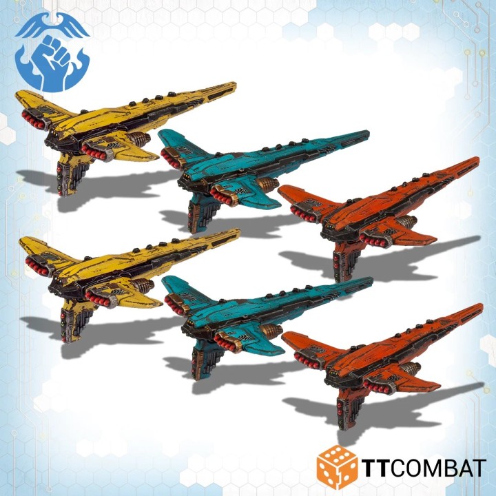 Dropfleet Commander - Resistance Corvettes