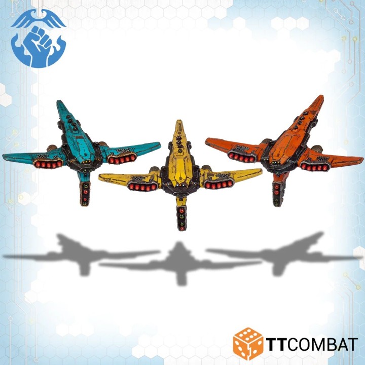 Dropfleet Commander - Resistance Corvettes