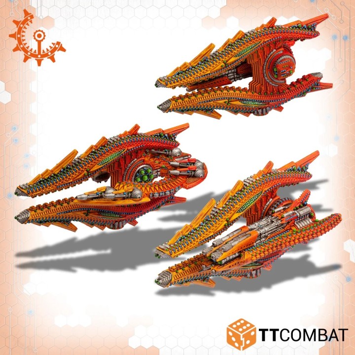 Dropfleet Commander - Shaltari Monitors