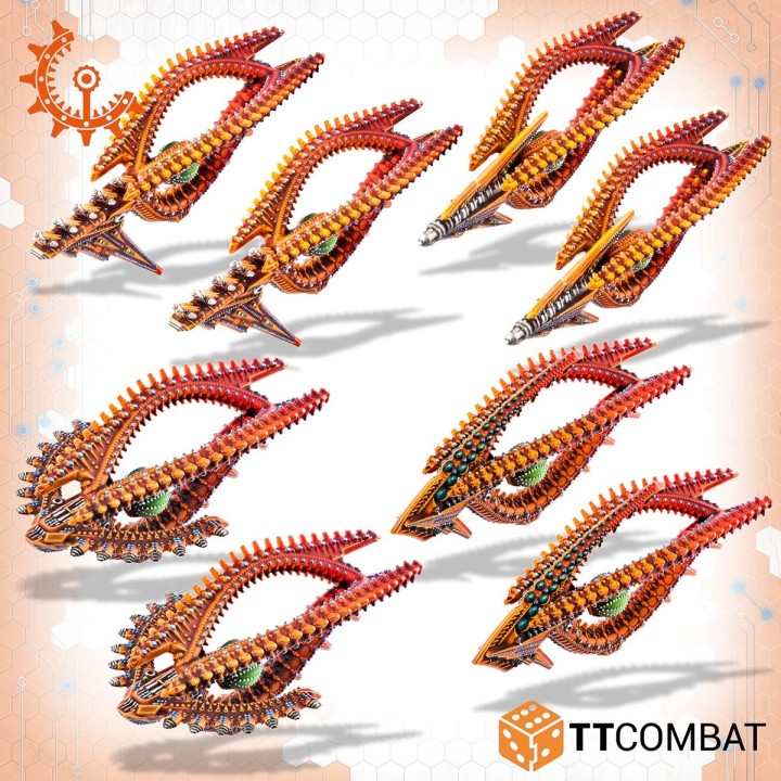 Dropfleet Commander - Shaltari Frigate Box