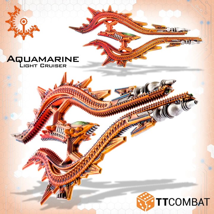 Dropfleet Commander - Shaltari Cruiser Box