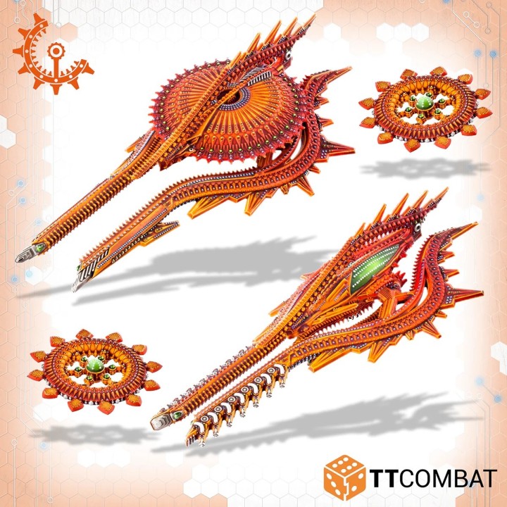 Dropfleet Commander - Shaltari Cruiser Box