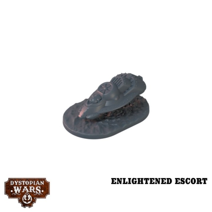 Enlightened Starter Set pour Dystopian Wars (Warcradle Studios)
