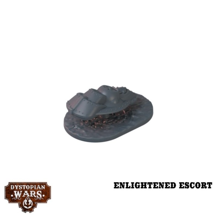 Enlightened Starter Set pour Dystopian Wars (Warcradle Studios)