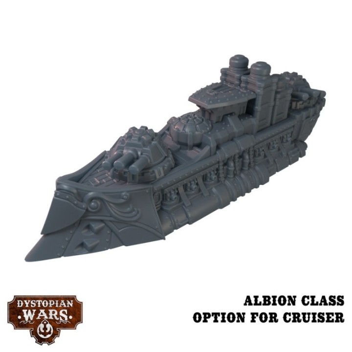 Dystopian Wars - Crown Starter Set - Faction Battlefleet