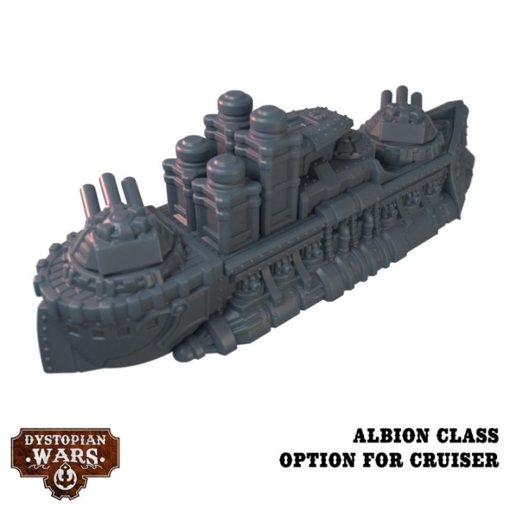Dystopian Wars - Crown Starter Set - Faction Battlefleet