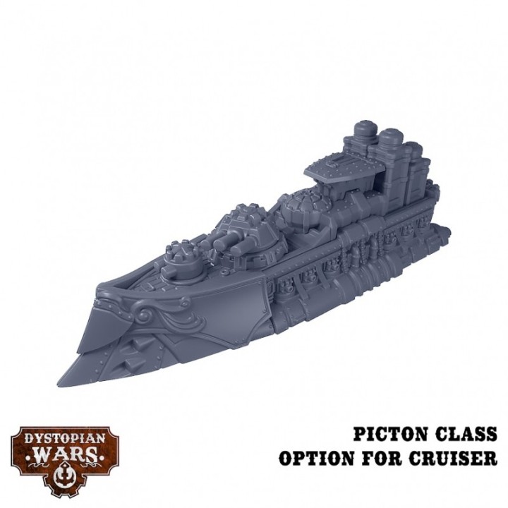 Dystopian Wars - Crown Starter Set - Faction Battlefleet