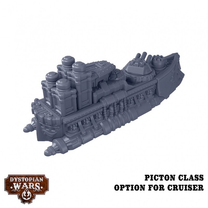 Dystopian Wars - Crown Starter Set - Faction Battlefleet