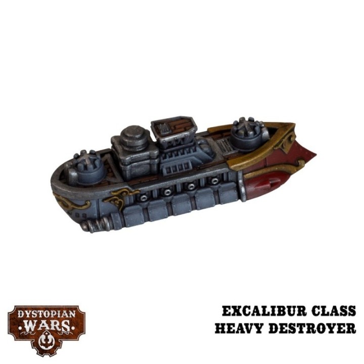 Dystopian Wars - Crown Starter Set - Faction Battlefleet