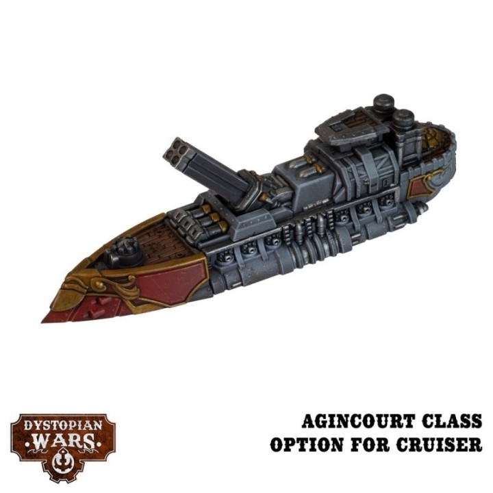 Dystopian Wars - Avalon Battlefleet Set