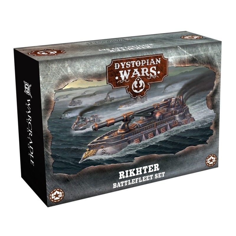 Dystopian Wars - Rikhter Battlefleet Set