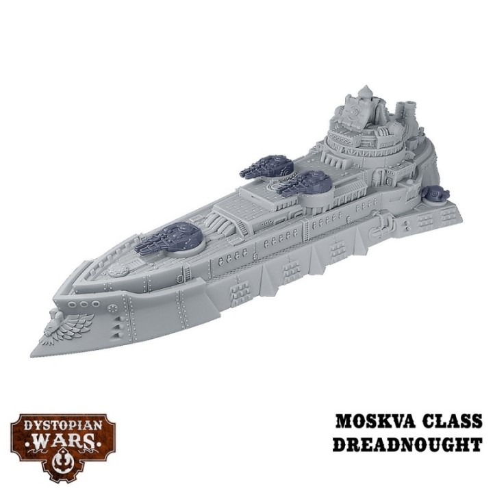 Dystopian Wars - Rikhter Battlefleet Set