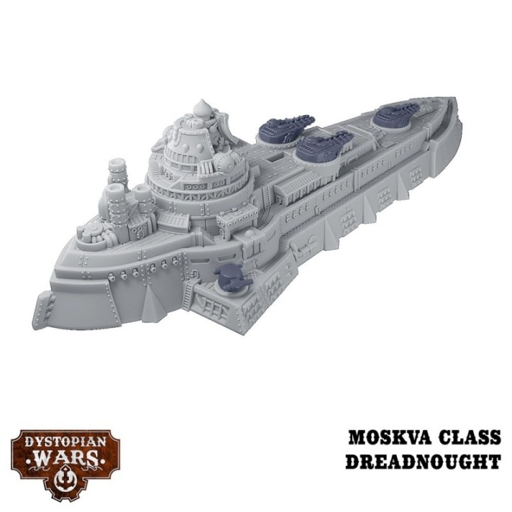 Dystopian Wars - Rikhter Battlefleet Set