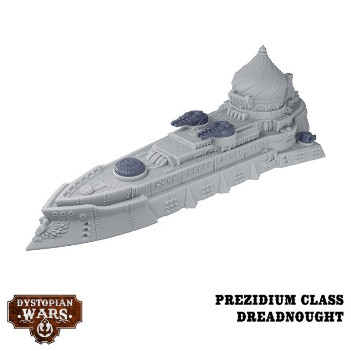 Dystopian Wars - Rikhter Battlefleet Set