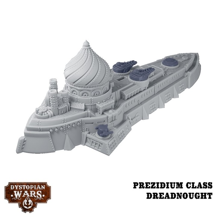 Dystopian Wars - Rikhter Battlefleet Set