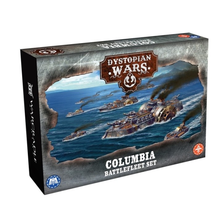 Dystopian Wars - Columbia Battlefleet Set