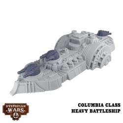 Dystopian Wars - Columbia Battlefleet Set