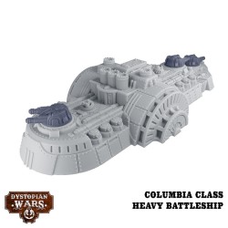 Dystopian Wars - Columbia Battlefleet Set